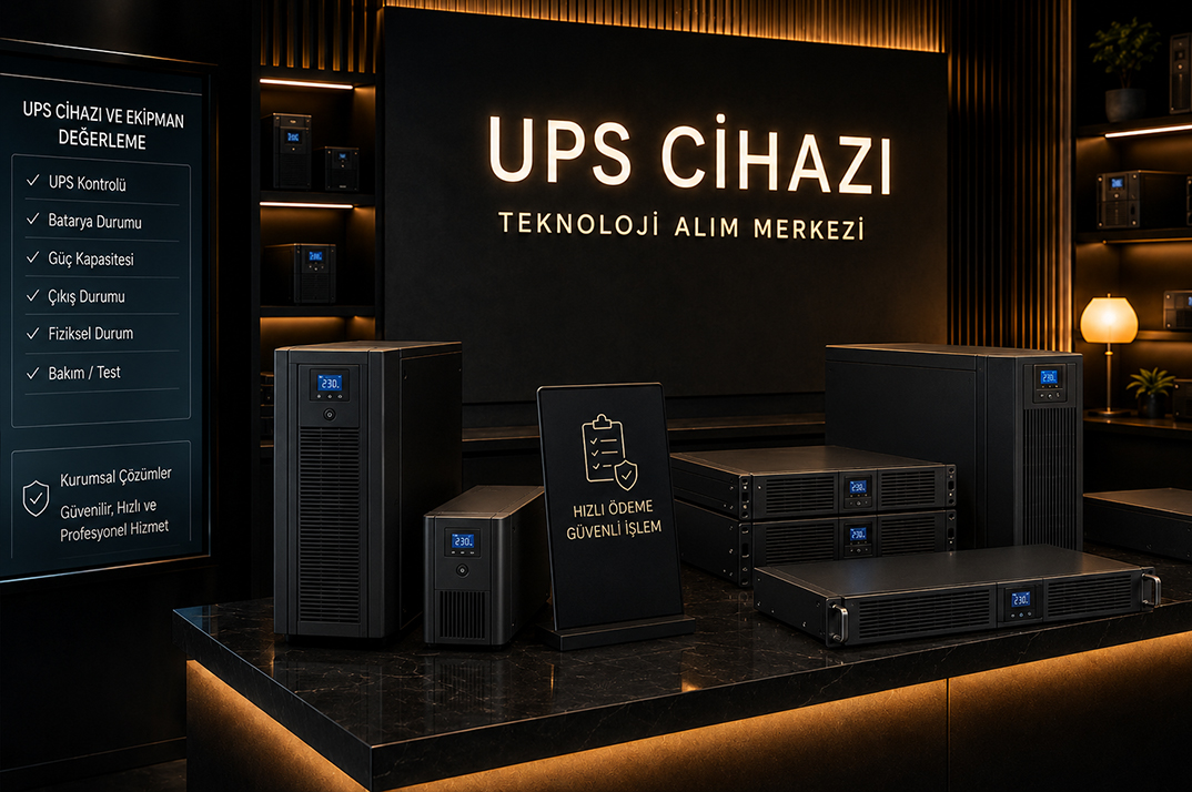 Kesintisiz Güç Kaynağı Ve UPS Alımı